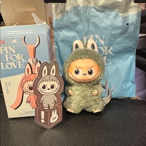 Authentic Pop Mart Pin for Love ! “Secret” Labubu - Brand New